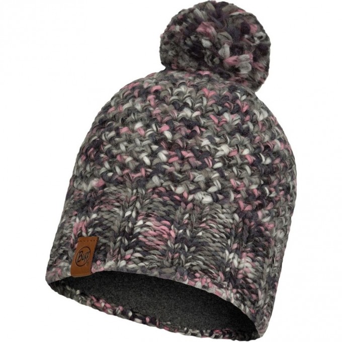 Шапка вязаная с флисом BUFF HAT KNITTED POLAR MARGO CASTLEROCK GREY 113513.929.10.00