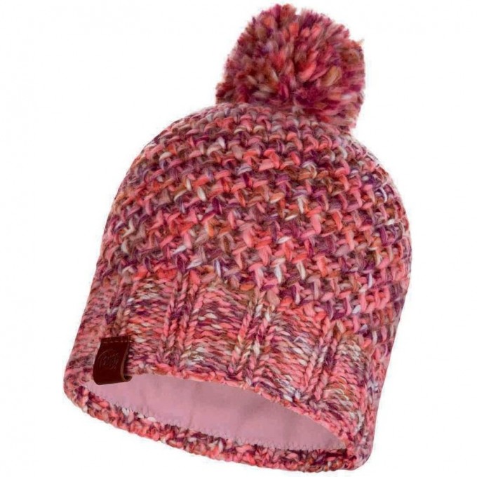 Шапка вязаная с флисом BUFF HAT KNITTED POLAR MARGO FLAMINGO PINK 113513.560.10.00