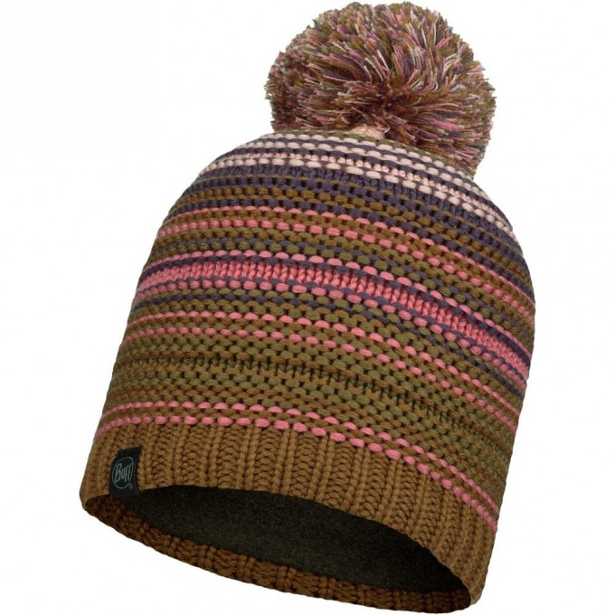 Шапка вязаная с флисом BUFF HAT KNITTED POLAR NEPER ROSE 113586.512.10.00