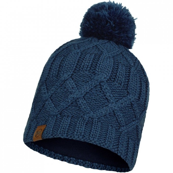 Шапка вязаная с флисом BUFF HAT KNITTED POLAR SLAY ENSIGN BLUE 123517.747.10.00