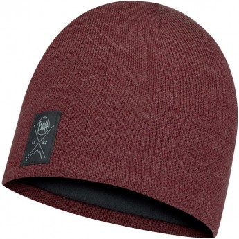 Шапка вязаная с флисом BUFF HAT KNITTED POLAR SOLID MAROON Шапка вязаная с флисом BUFF HAT KNITTED POLAR SOLID MAROON