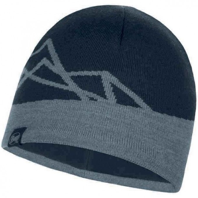 Шапка вязаная с флисом BUFF HAT KNITTED POLAR YOST BLACK 117859.999.10.00