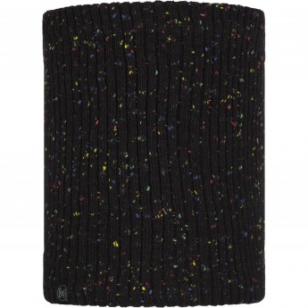 Шарф BUFF KNITTED & FLEECE NECKWARMER JORG BLACK Шарф BUFF KNITTED & FLEECE NECKWARMER JORG BLACK
