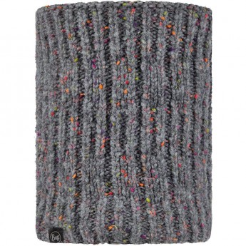 Шарф BUFF KNITTED & FLEECE NECKWARMER KIM GREY Шарф BUFF KNITTED & FLEECE NECKWARMER KIM GREY