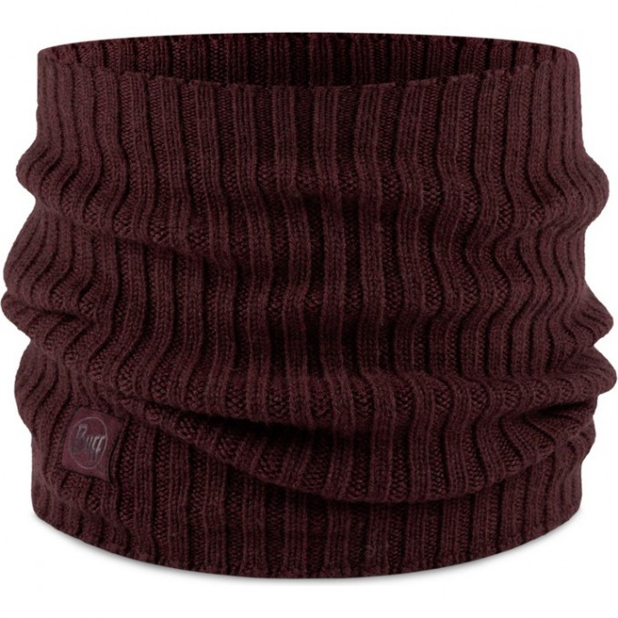 Шарф BUFF KNITTED NECKWARMER COMFORT NORVAL MAROON 124244.632.10.00