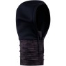 Шарф-капюшон флисовый BUFF HOODIE POLAR RUGS GRAPHITE 121502.901.10.00