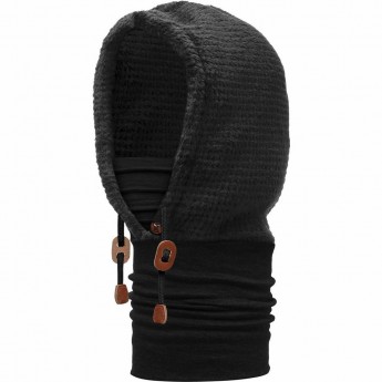 Шарф-капюшон шерстяной BUFF SOLID BLACK Шарф-капюшон шерстяной BUFF SOLID BLACK