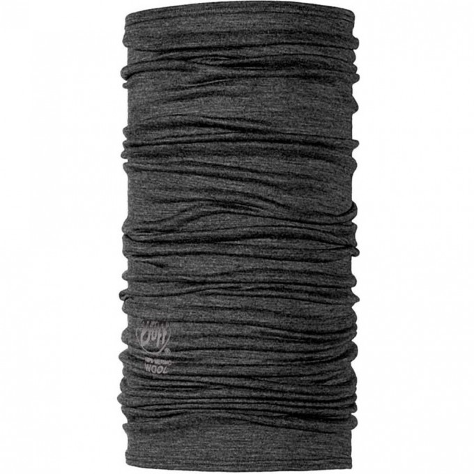 Шарф-труба шерстяной BUFF SOLID GREY 100202.00