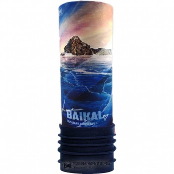 Шарф-труба трансформер BUFF POLAR LAKE BAIKAL NIGHT BLUE
