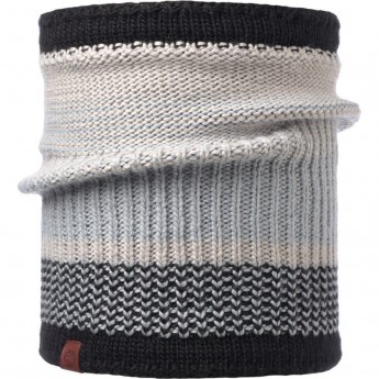 Шарф-труба вязаный с флисом BUFF COMFORT BORAE GREY