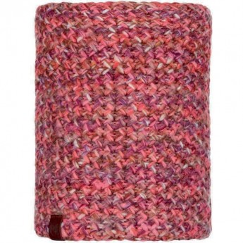 Шарф-труба вязаный с флисом BUFF NECKWARMER KNITTED POLAR MARGO FLAMINGO PINK