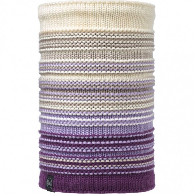 Шарф-труба вязаный с флисом BUFF NEPER VIOLET 113347.619.10.00
