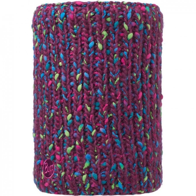 Шарф-труба вязаный с флисом BUFF YSSIK AMARANTH PURPLE 113335.629.10.00