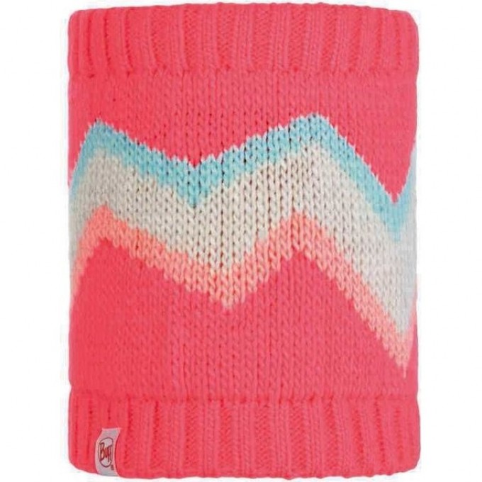 Шарф-труба вязаный с флисом детский BUFF NECKWARMER KNITTED POLAR ARILD MULTI 117878.555.10.00