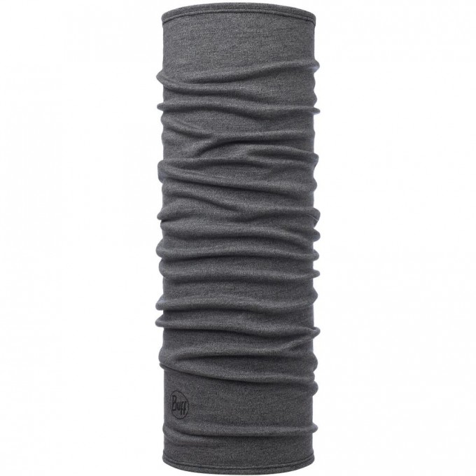 Шерстяной шарф-труба BUFF LIGHT GREY MELANGE 113022.933.10.00