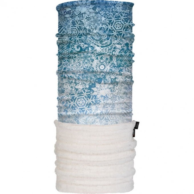 Теплый шарф-труба трансформер BUFF FAIRY SNOW TURQUOISE 118122.789.10.00