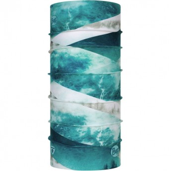 Тонкая зимняя бандана-трансформер BUFF THERMONET ETHEREAL AQUA Тонкая зимняя бандана-трансформер BUFF THERMONET ETHEREAL AQUA