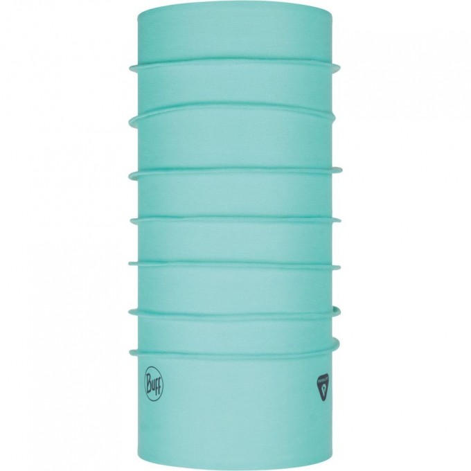 Тонкая зимняя бандана-трансформер BUFF THERMONET SOLID AQUA 115235.711.10.00