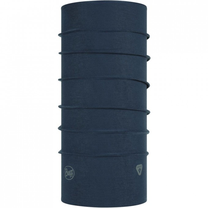 Тонкая зимняя бандана-трансформер BUFF THERMONET SOLID ENSIGN BLUE 123209.747.10.00