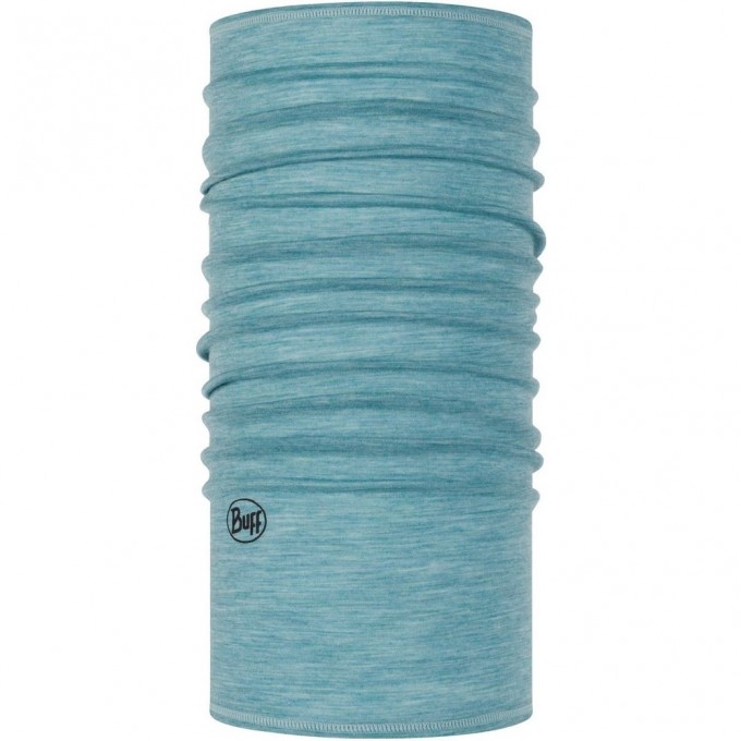 Тонкий шерстяной шарф-труба BUFF WOOL LIGHTWEIGHT SOLID POOL 113010.722.10.00