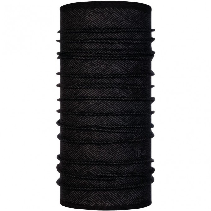 Тонкий шерстяной шарф-труба BUFF WOOL LIGHTWEIGHT TOLUI BLACK 120765.999.10.00