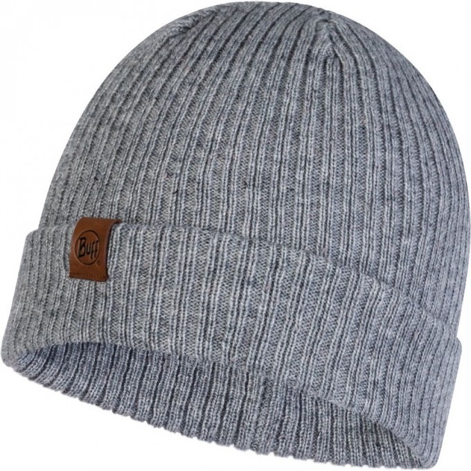 Вязаная шапка BUFF HAT KNITTED KORT LIGHT GREY 118081.933.10.00