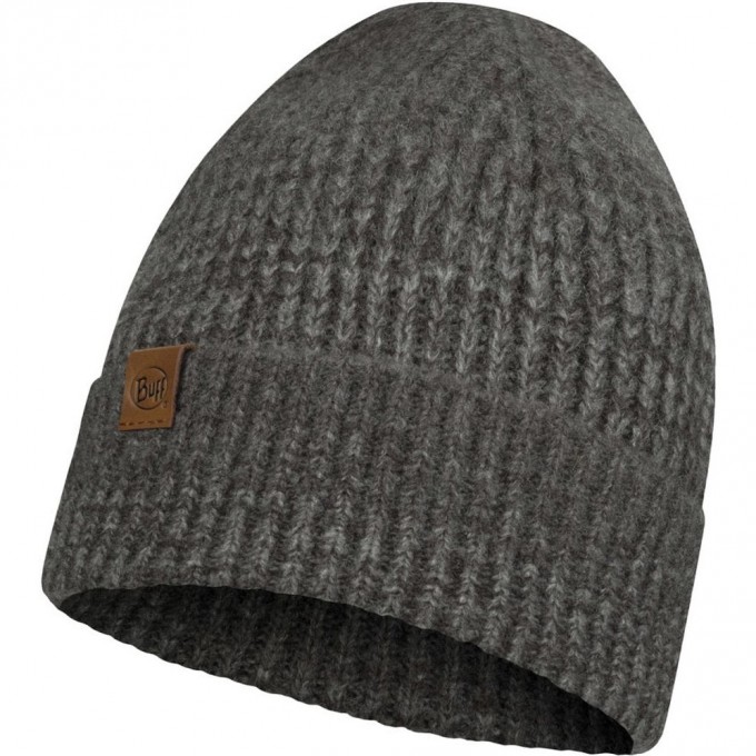 Вязаная шапка BUFF HAT KNITTED MARIN GRAPHITE 123514.901.10.00