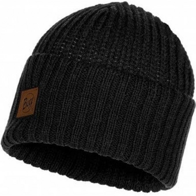 Вязаная шапка BUFF HAT KNITTED RUTGER GRAPHITE 117845.901.10.00