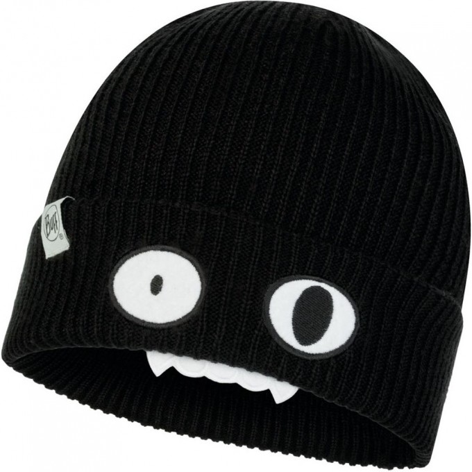 Вязаная шапка детская BUFF HAT KNITTED FUNN BAT BLACK 120867.999.10.00