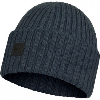 Вязаная шерстяная шапка BUFF HAT WOOL KNITTED ERVIN DENIM