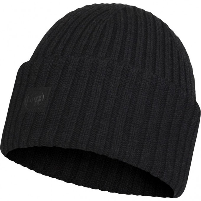 Вязаная шерстяная шапка BUFF HAT WOOL KNITTED ERVIN GRAPHITE 124243.901.10.00
