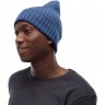 Вязаная шерстяная шапка BUFF HAT WOOL KNITTED NORVAL DENIM 124242.788.10.00