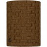 Вязаный шарф-труба с флисом BUFF NECKWARMER KNITTED POLAR AIRON BRONZE 113549.306.10.00