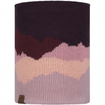 Вязаный шарф-труба с флисом BUFF NECKWARMER KNITTED POLAR SVETA SWEET