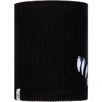 Вязаный шарф-труба с флисом детский BUFF NECKWARMER KNITTED POLAR FUNN BAT BLACK